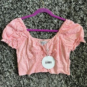 Princess Polly floral crop top